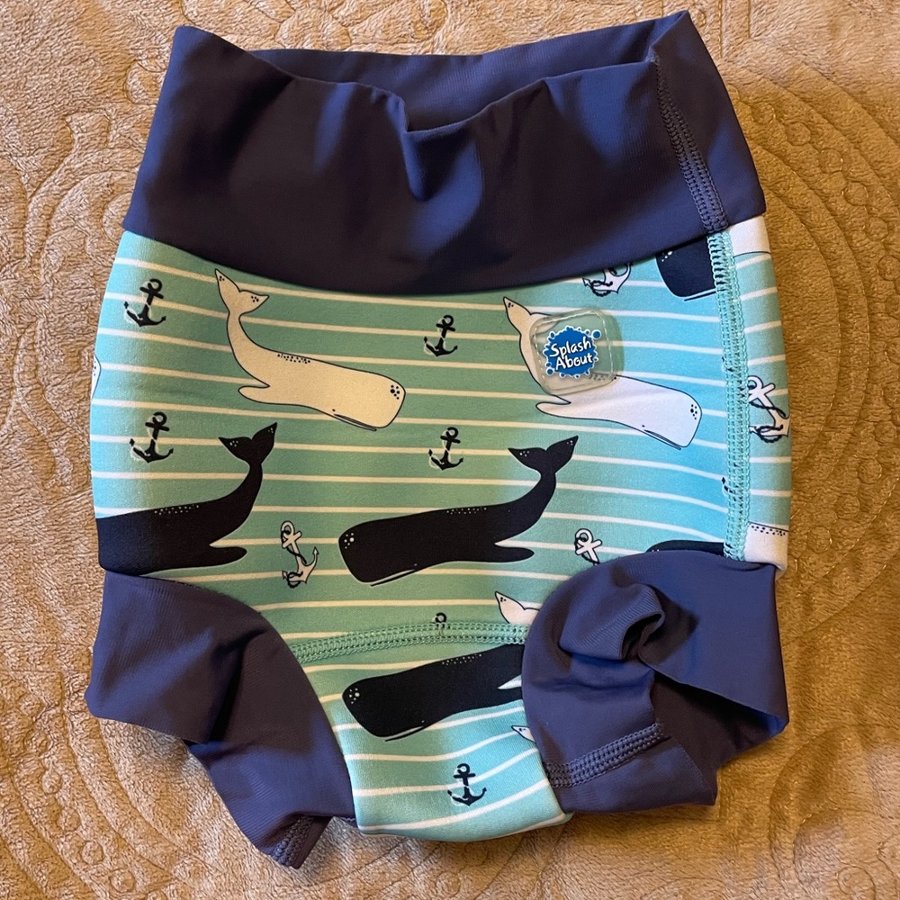 Splash About Happy Nappy (Vintage Moby), swim diaper